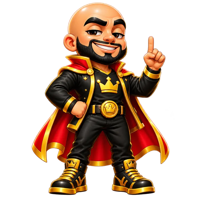 ShinyBaldCoin mascot: Small wins. Big shine.